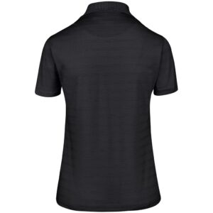 Alternative view of Ladies Icon Golf Shirt - Black