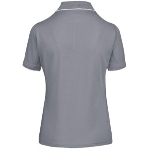 Alternative view of Ladies Elite Golf Shirt - Grey