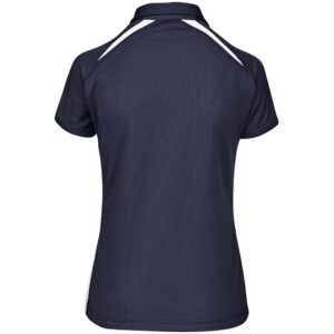 Alternative view of Ladies Splice Golf Shirt - Navy