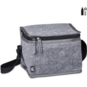 Alternative view of Okiyo Reitoko Recycled PET Felt 6-Can Cooler
