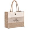 Okiyo Fukei Jute & Cotton Tote