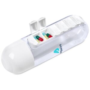 Alternative view of Altitude Vita-Stream Pill Box Plastic Water Bottle - 600ml