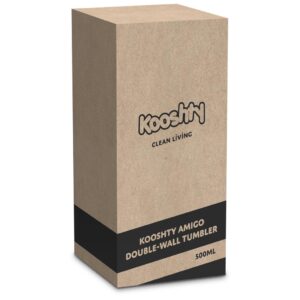 Alternative view of Kooshty Amigo Stainless Steel & Plastic Double-Wall Tumbler - 500ml