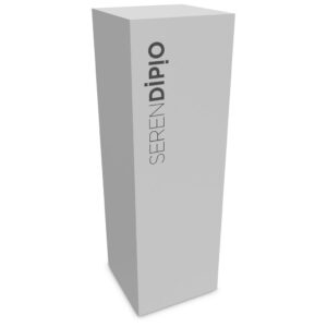 Alternative view of Serendipio Windermere Glass Water Bottle - 600ml