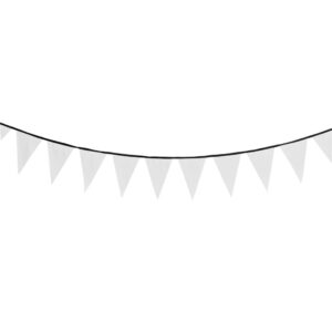 Alternative view of Sublimated Single-Sided Polyester Triangle Bunting 10m
