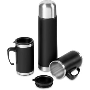 Alternative view of Cardinal Stainless Steel Vacuum Flask & Mug Set