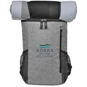 Alternative view of Summertide Backpack Cooler & Picnic Blanket