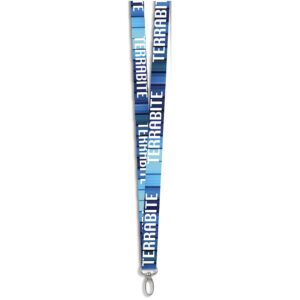 Alternative view of Altitude Lobster Clip Double-Sided Sublimation Satin Lanyard