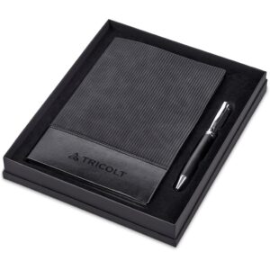 Alternative view of Alex Varga Barnabas Notebook and Pen Set