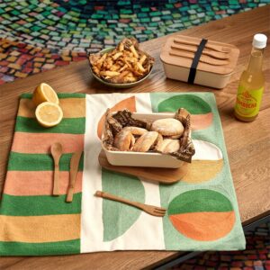 Alternative view of Kooshty Natura Plus Bamboo Fibre Lunch Box Set