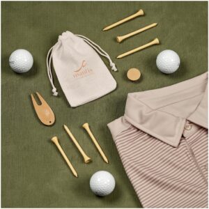 Alternative view of Okiyo Nikko Bamboo Golf Accessories Set