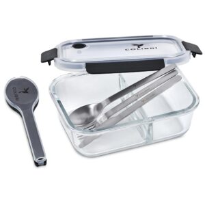Alternative view of Serendipio Mealmate Lunch Box & Cutlery Set