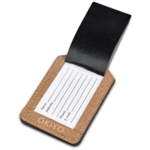 Alternative view of Okiyo Bouken Cork Luggage Tag