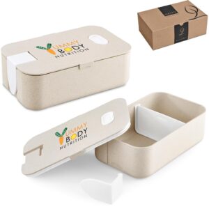 Alternative view of Okiyo Machi Wheat Straw Lunch Box