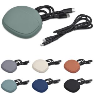 Alternative view of Altitude Jeffin Fast Charge Type-C to Type-C Charging Cable in Pouch