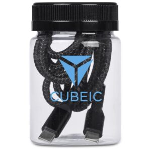 Alternative view of Altitude Nitty Fast Charge Type-C to Type-C Charging Cable in Jar