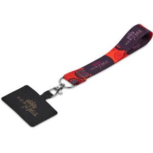 Alternative view of Altitude Rambler Single-Sided Sublimated Satin Wrist Phone Strap
