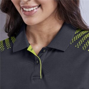Alternative view of Ladies Aerogrid Golf Shirt
