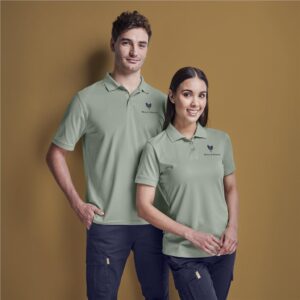 Alternative view of Mens Okiyo Shizen Eco Golf Shirt