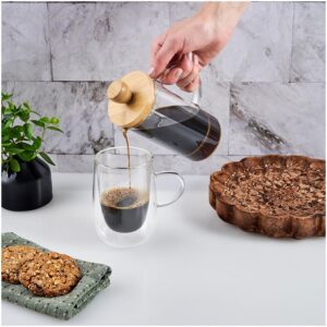 Alternative view of Okiyo Osu Glass & Bamboo Coffee Plunger - 350ml