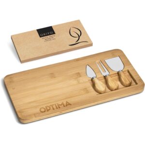 Alternative view of Okiyo Chizu Bamboo Cheese Board Set