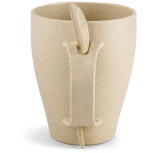 Alternative view of Okiyo Kawai Wheat Straw Mug & Spoon - 350ml