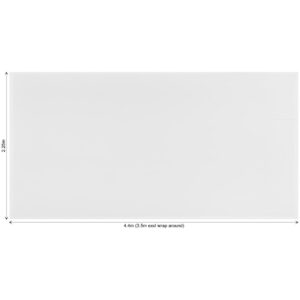 Alternative view of Legend Curved Banner Wall Skin with Wings 4.4m x 2.25m (Excludes Hardware)