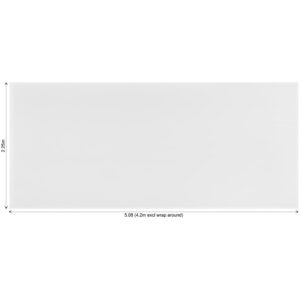 Alternative view of Legend Curved Banner Wall Skin with Wings 5.11cm x 2.25m (Excludes Hardware)