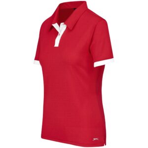 Alternative view of Ladies Contest Golf Shirt - Red