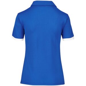Alternative view of Ladies Contest Golf Shirt - Royal Blue