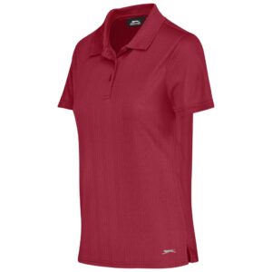 Alternative view of Ladies Florida Golf Shirt - Red