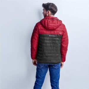 Alternative view of Mens Kyoto Two-Tone Jacket - Black Red