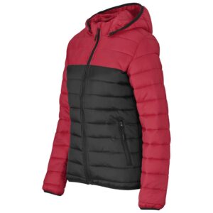 Alternative view of Ladies Kyoto Two-Tone Jacket - Black Red