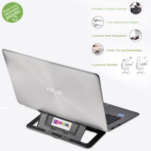 Okiyo Eezigo Recycled Plastic Portable Laptop Stand