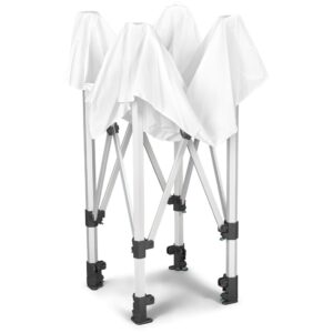Alternative view of Ovation Sublimated Gazebo 1m X 1m Kiosk - 3 Half-Wall Skins - 1 Full-Wall Skin