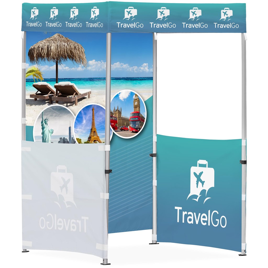 Ovation Sublimated Gazebo 1.5m X 1.5m - 2 Half-Wall Skins - 1 Full-Wall Skin - Image 22