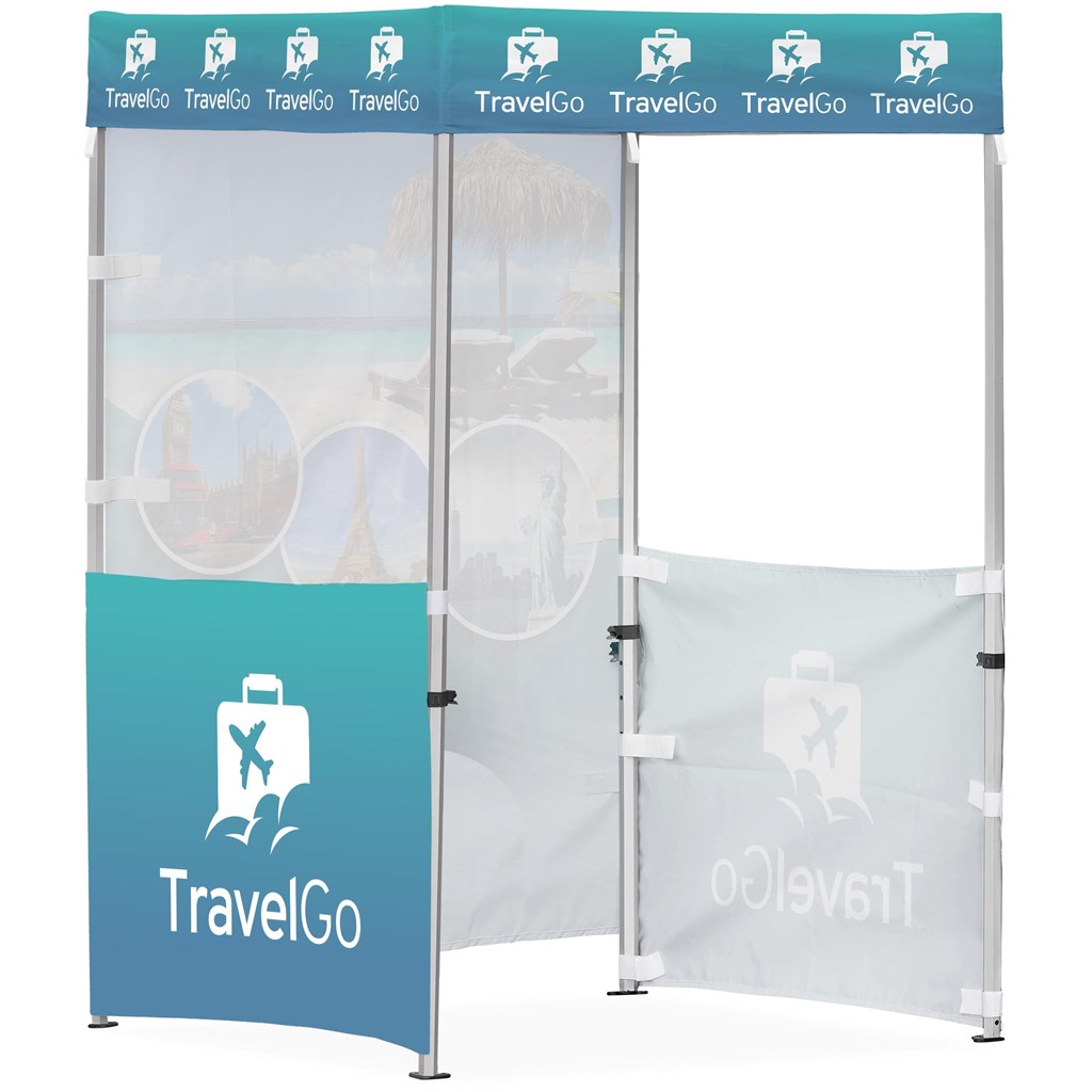 Ovation Sublimated Gazebo 1.5m X 1.5m - 2 Half-Wall Skins - 1 Full-Wall Skin - Image 15