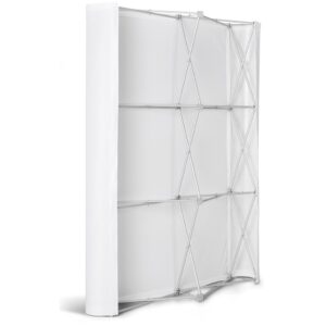 Alternative view of Legend Curved Banner Wall with Wings 1.45m x 2.25m
