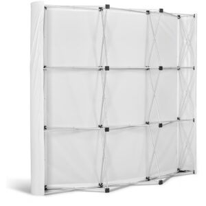Alternative view of Legend Curved Banner Wall with Wings 2.15m x 2.25m