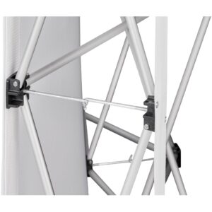 Alternative view of Legend Double-Sided Straight Banner Wall 2.25m x 2.25m