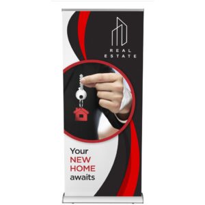 Alternative view of Ovation Layflat Pull Up Banner