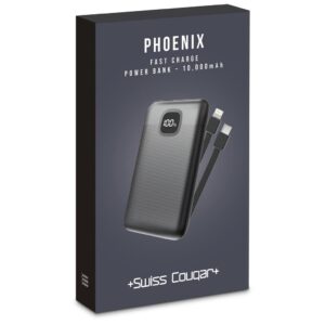 Alternative view of Swiss Cougar Phoenix Fast Charge 22.5W Power Bank - 10,000mAh