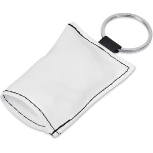 Alternative view of Hoppla Aquila Polyester Keyring Pouch with Cleaning Cloth