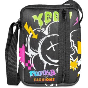 Alternative view of Pre-Printed Sample Hoppla Satara Neoprene Large Cell Phone Pouch