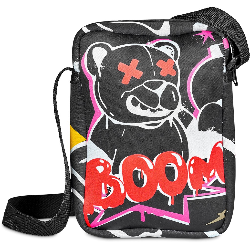 Pre-Printed Sample Hoppla Satara Neoprene Large Cell Phone Pouch - Image 6