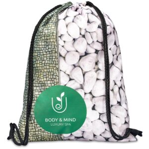 Alternative view of Pre-Printed Sample Hoppla Credo Drawstring Bag