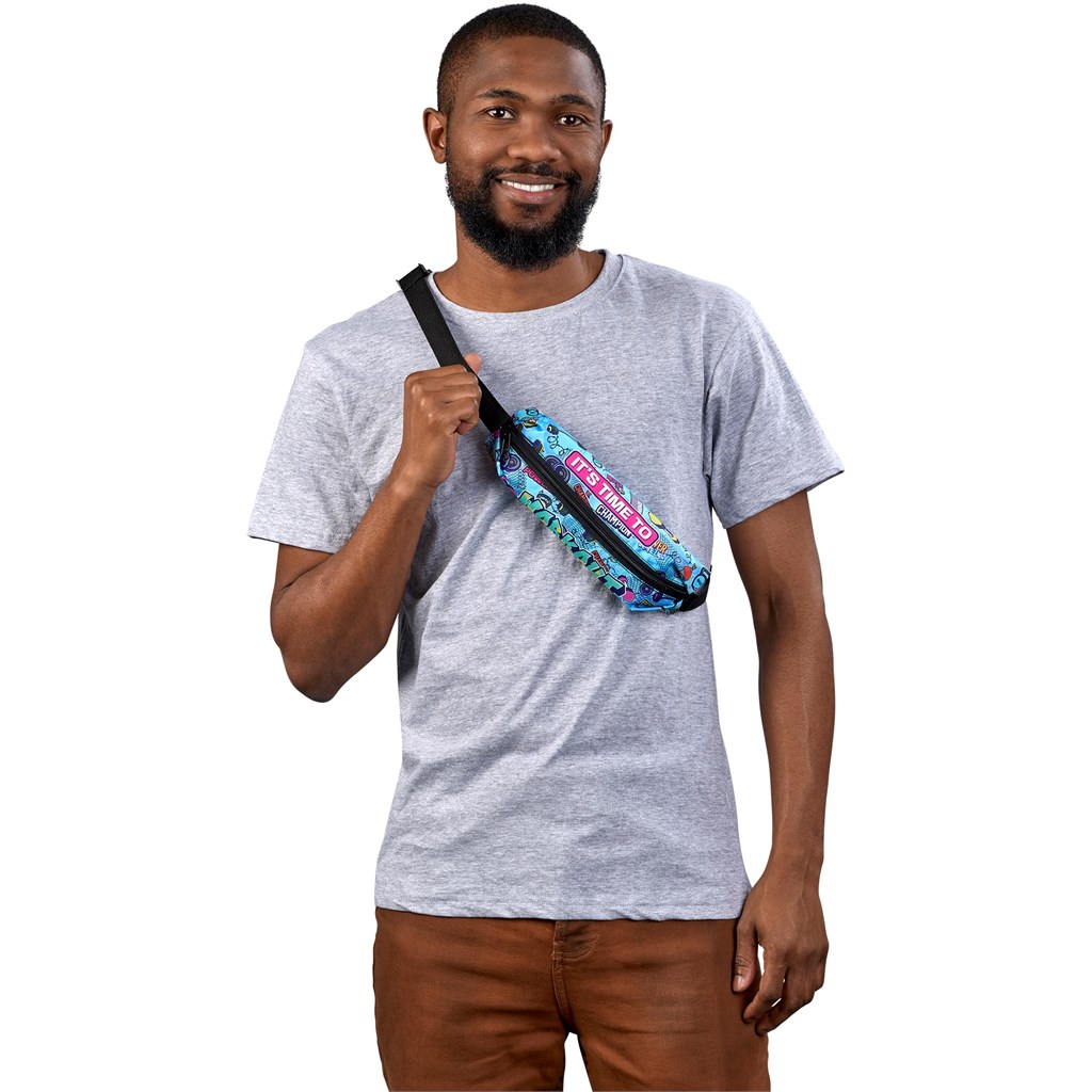 Pre-Printed Sample Hoppla Walkie Waist Bag - Image 2