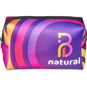 Alternative view of Pre-Printed Sample Hoppla Emma Neoprene Toiletry Bag
