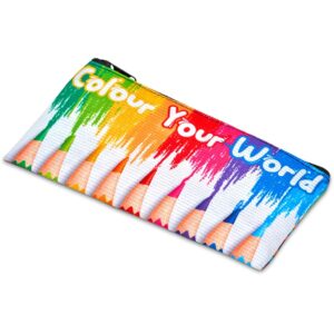 Alternative view of Pre-Printed Sample Hoppla Junior Recycled PET Stitch-Bond Pencil Case