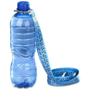 Alternative view of Altitude Aqua Double-Sided Crossbody Bottle Lanyard - Sample